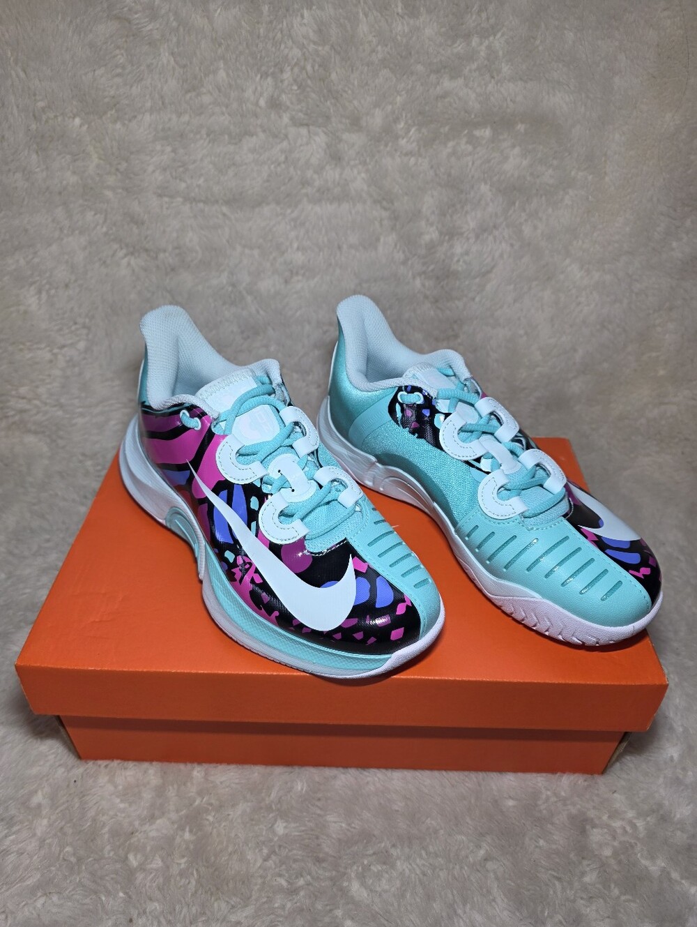 NikeCourt Air Zoom GP Turbo Naomi Osaka Butterfly Tennis Shoes Women 5.5 BNIB